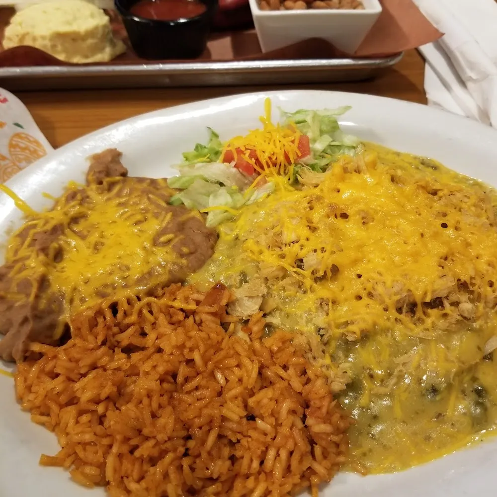 Green Chicken Enchiladas