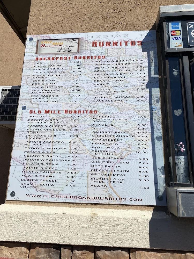 Old Mill Restaurant Menu image 1